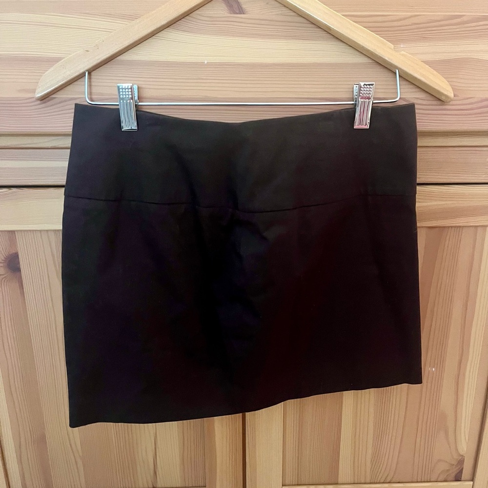 NWT- Express Dark Brown Mini Skirt